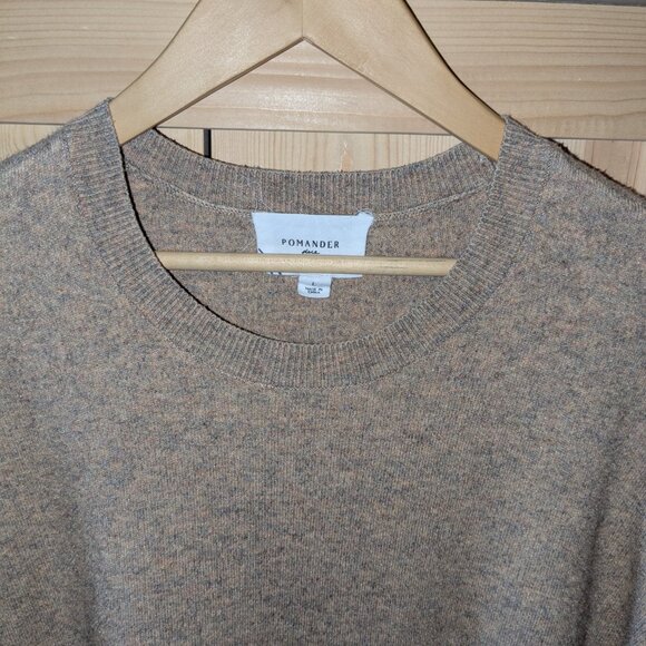 Tuckernuck Pomander Place Vivianne Sweater Dress Crewneck Large Sandalwood Tan - Picture 5 of 11